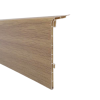 SLL_2000_stejar_natur Plinta mascare 2/3 tevi max 22 mm diametru, SLL, PVC, 90 C, 200x3.9x12.7 cm, finisaj Stejar Natur